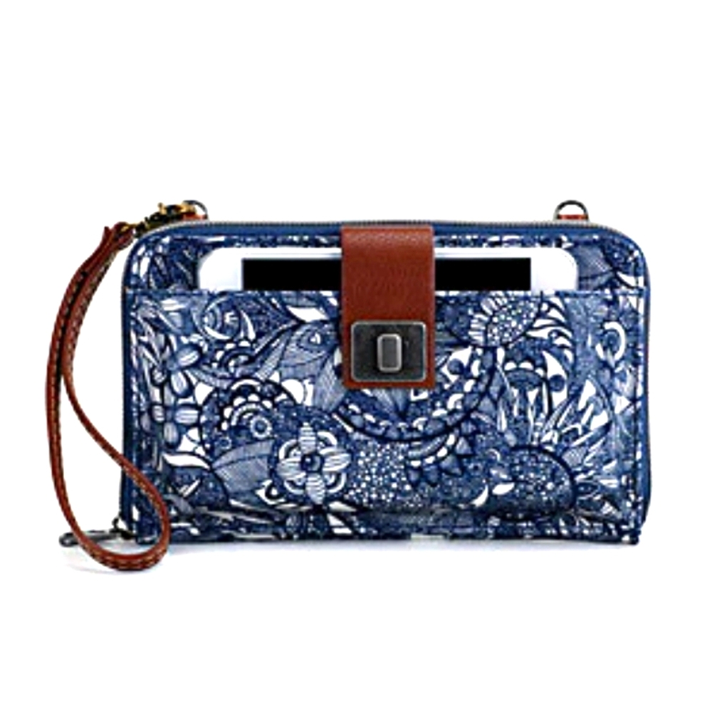 Sakroots Artist Circle Large Smartphone Crossbody